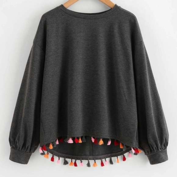 SHEIN Tops - SHEIN Tassel Top